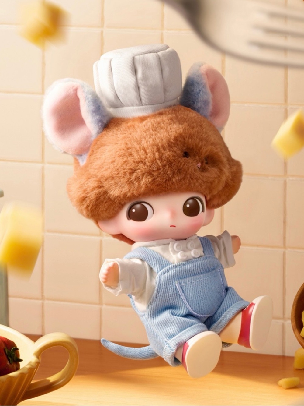 POP MART Dimoo World x Pixar - Remy Plush Pendant